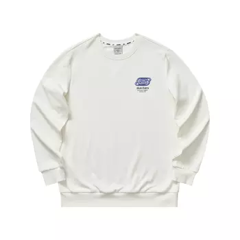Skechers Цветная свитшот унисекс Marshmallow White-0074