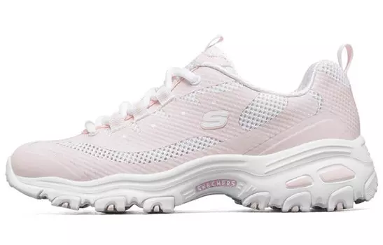 Skechers D"Lites 1.0 Lifestyle Shoes Women's Low-top Pink/white