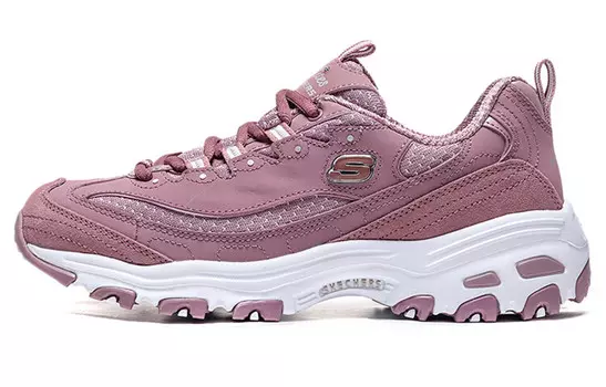 Skechers D"LITES Series Lifestyle Shoes Women's Low-top Pink