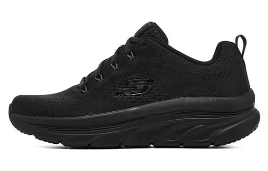 Skechers D"lux Walker Lifestyle Shoes Men Low-top All Black