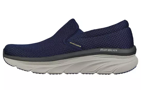 Skechers D"lux Walker Lifestyle Shoes Men Low-top Navy/off-white