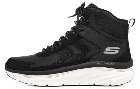 Skechers D"lux Walker Lifestyle Shoes Men High-top Black/white