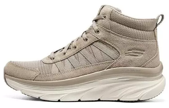 Skechers D"lux Walker Lifestyle Shoes Women's High-top Gray