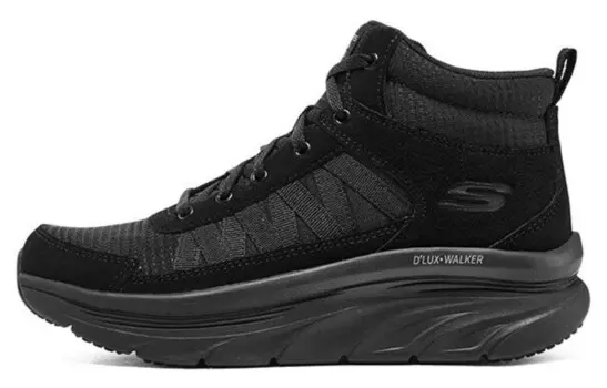 Skechers D"lux Walker Lifestyle Shoes Women's High-top Black