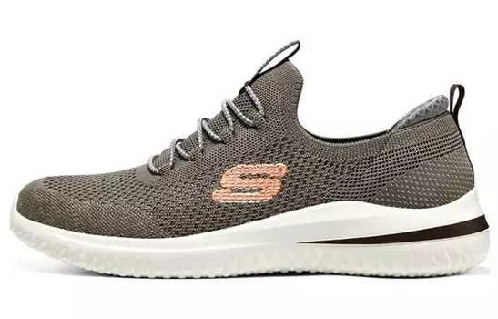 Skechers Delson 3.0 Lifestyle Shoes Men Low-top Taupe