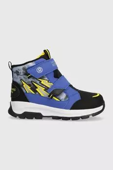 Skechers детская зимняя обувь STORM BLAZER, синий