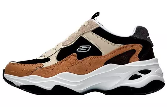 Skechers DLITES Lifestyle Shoes Men Low-top Natural Color/black