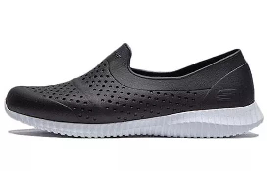 Skechers Elite Flex Lifestyle Shoes Men Low-top Black/white