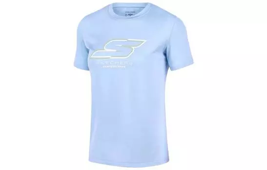 Skechers Футболка серии Basic Sports женская, спокойный синий