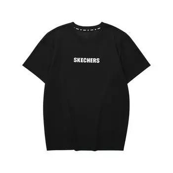 Skechers Футболка Sorona из коллекции Sports Lifestyle, цвет унисекс, карбоновый черный