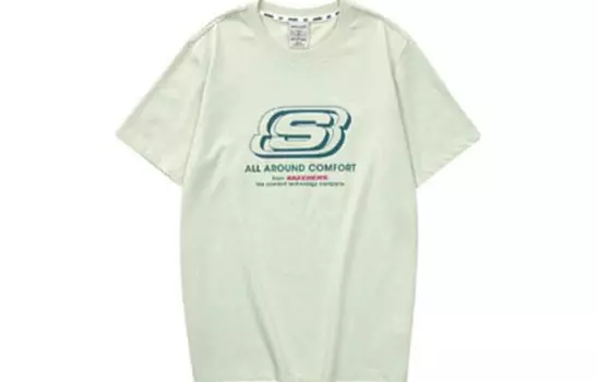 Skechers Футболка SS24 унисекс, светло-травянисто-зеленая