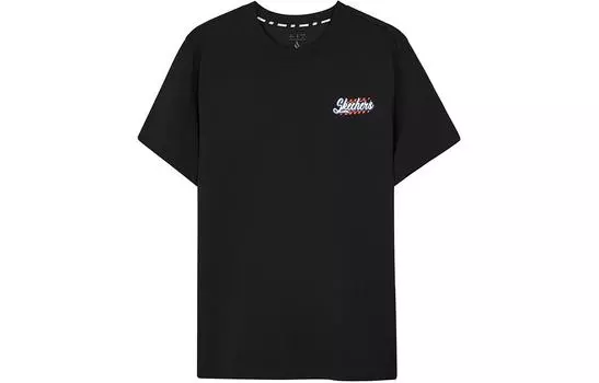 Skechers Футболка унисекс, карбон-черная
