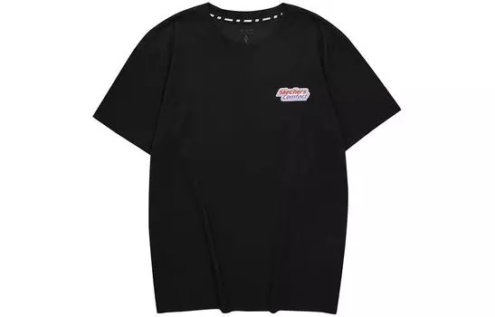 Skechers Футболка унисекс карбон-черная
