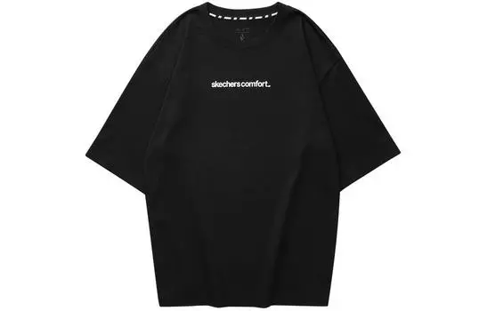 Skechers Футболка унисекс, карбон-черная