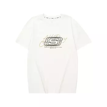 Skechers Футболка унисекс Marshmallow White