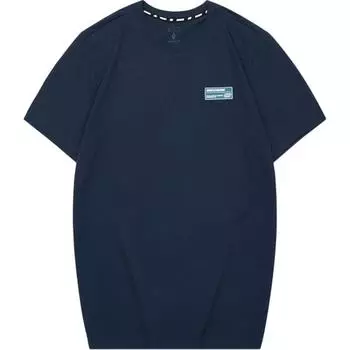 Skechers Футболка унисекс темно-синяя