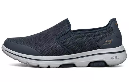 Skechers Go Walk 5 Lifestyle Shoes Men Low-top Dark Blue/White