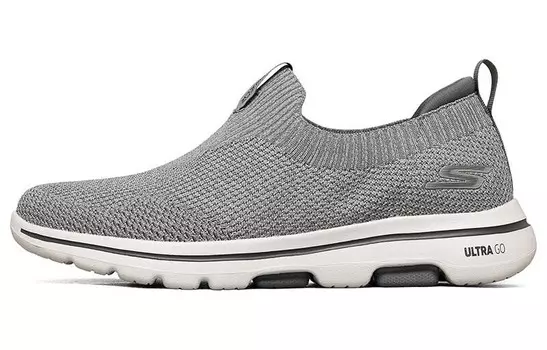 Skechers Go Walk 5 Lifestyle Shoes Men Low-top Gray