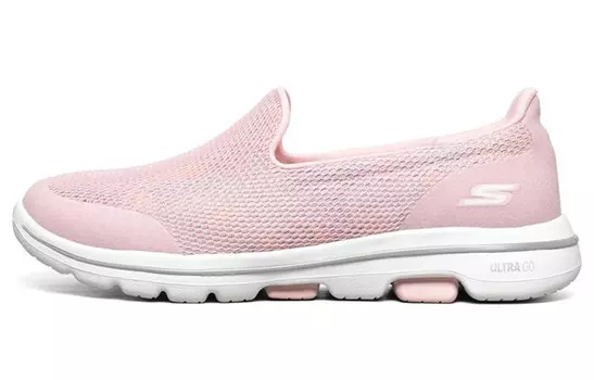 Skechers Go Walk 5 Lifestyle Shoes Women's Low-top Pink