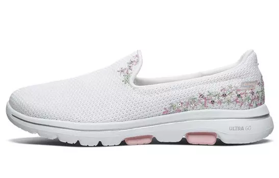 Skechers Go Walk 5 Lifestyle Shoes Women's Low-top White