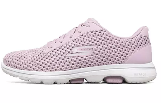 Skechers Go Walk 5 Lifestyle Shoes Women's Low-top Pale Dogwood