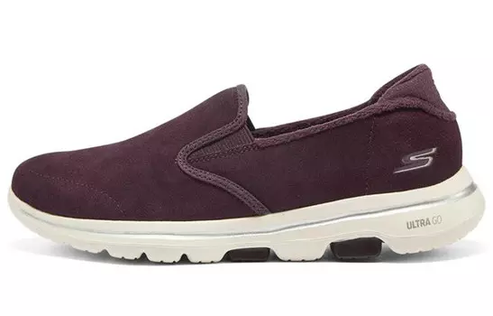 Skechers Go Walk 5 Lifestyle Shoes Women's Low-top Burgundy