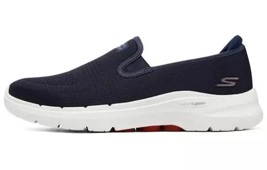 Skechers Go Walk 6 Lifestyle Shoes Men Low-top Navy