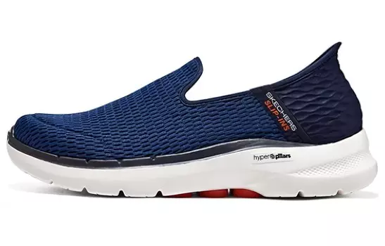 Skechers Go Walk 6 Lifestyle Shoes Men Low-top Blue