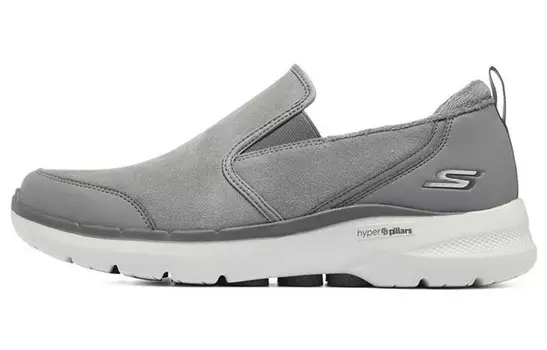 Skechers Go Walk 6 Lifestyle Shoes Men Low-top Gray