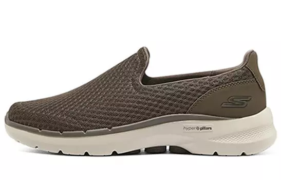 Skechers Go Walk 6 Lifestyle Shoes Men Low-top Taupe