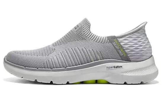 Skechers Go Walk 6 Lifestyle Shoes Men Low-top White/gray
