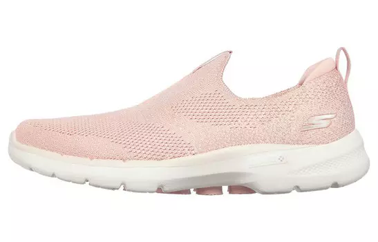 Skechers Go Walk 6 Lifestyle Shoes Women's Low-top Powder