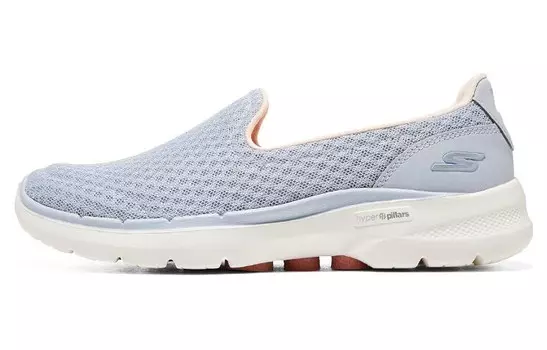 Skechers Go Walk 6 Lifestyle Shoes Women's Low-top Blue/White/Pink