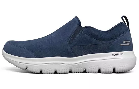 Skechers Go Walk Evolution Ultra Lifestyle Shoes Men Low-top Navy
