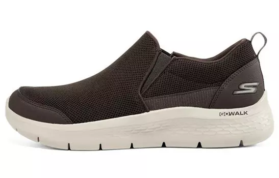 Skechers Go Walk Flex Lifestyle Shoes Men Low-top Brown