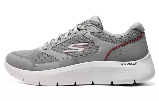 Skechers Go Walk Flex Lifestyle Shoes Men Low-top Gray