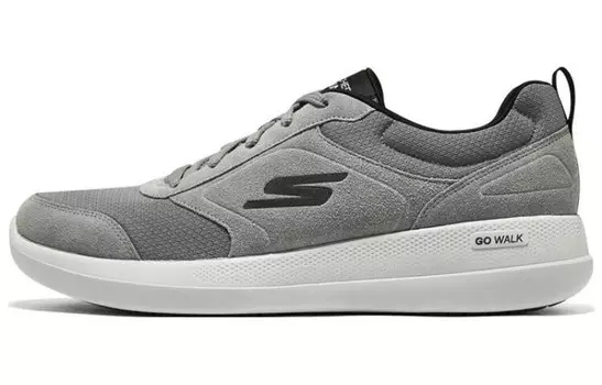 Skechers Go Walk Flex Lifestyle Shoes Men Low-top Grey/charcoal Grey