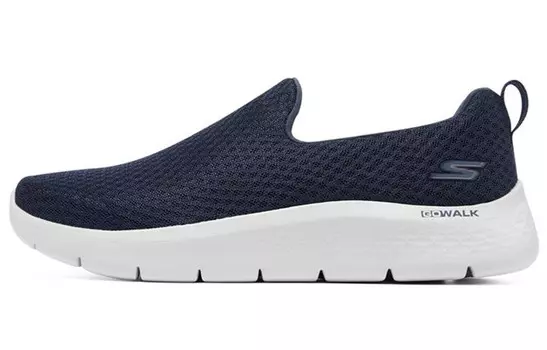 Skechers Go Walk Flex Lifestyle Shoes Men Low-top Navy
