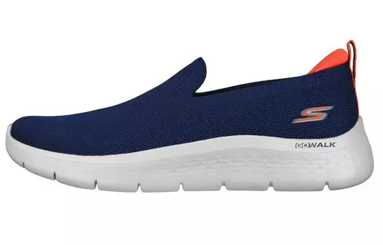 Skechers Go Walk Flex Lifestyle Shoes Men Low-top Blue