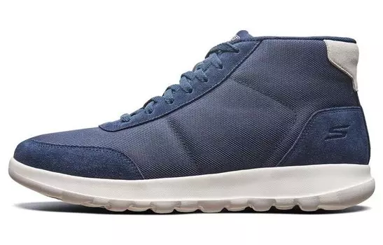 Skechers GO WALK Lite Lifestyle Shoes Men Mid-top Navy