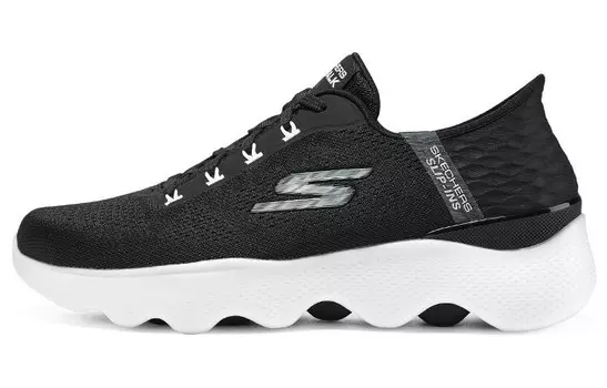 Skechers Go Walk Massage Fit Lifestyle Shoes Men Low-top Black/white