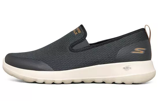 Skechers GO WALK Max Lifestyle Shoes Men Low-top Back/Brown