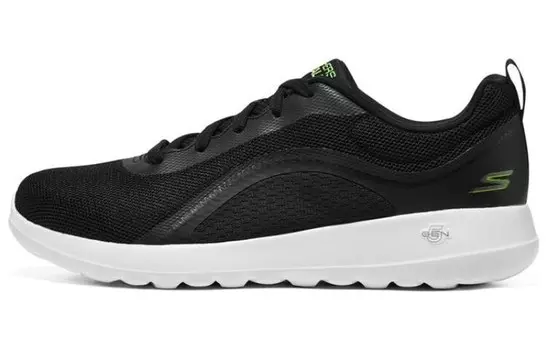 Skechers GO WALK Max Lifestyle Shoes Men Low-top Black/Green