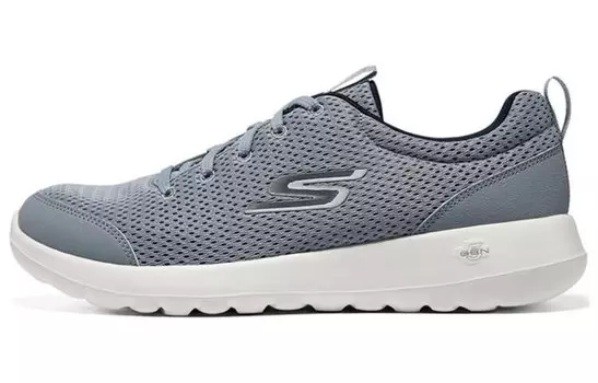 Skechers GO WALK Max Lifestyle Shoes Men Low-top Grey / Navy Blue