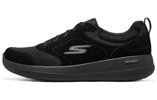 Skechers GO WALK Stability Lifestyle Shoes Men Low-top All Black