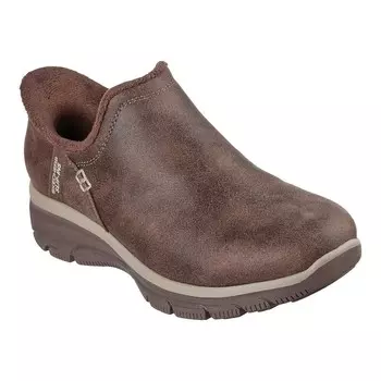 Skechers Hands Free Slip-ins Relaxed Fit Легкая женская обувь Modern Hour, цвет Chocolate
