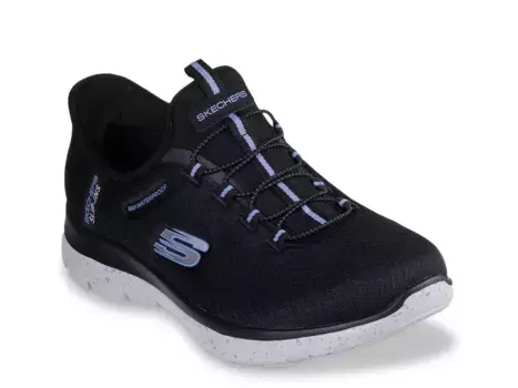 Skechers Hands Free Slip-ins Summits Best Choice Slip-On Sneaker - женские, черные