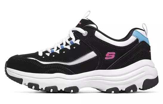 Skechers I-Conik Lifestyle Shoes Women's Low-top Black/Blue
