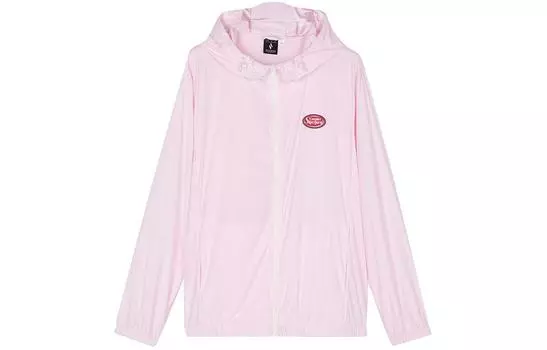 Skechers Куртка, унисекс, светло-розовая, красная