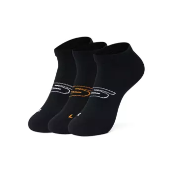 Skechers Носки унисекс, 3 пары, карбоновый черный
